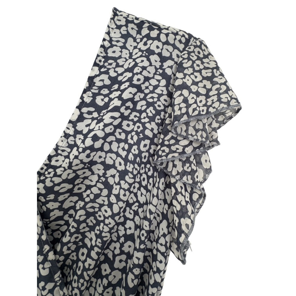 Prettygarden | Blue Leopard Print Maxi Dress | M | EUC - Picture 3 of 6
